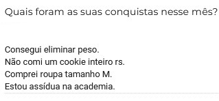 Depoimento de paciente