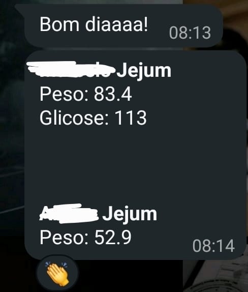 Depoimento de paciente